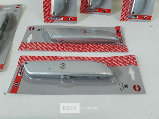 6 x alu mes uitschuifbaar - afbeelding 3 van  3