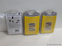 6 x anti slip matje 8 x 15 cm - afbeelding 1 van  2