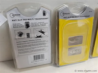 6 x anti slip matje 8 x 15 cm - afbeelding 2 van  2