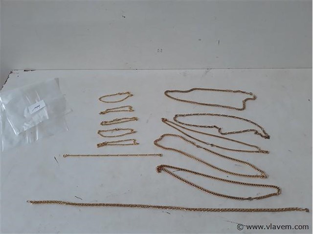 6 x armband + 6 x ketting - afbeelding 1 van  2