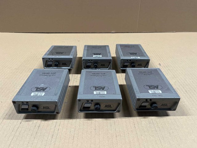 6 x asl ps19m intercom beltpack 1-channel - afbeelding 1 van  5