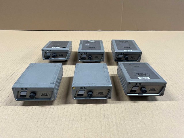 6 x asl ps19m intercom beltpack 1-channel - afbeelding 1 van  5