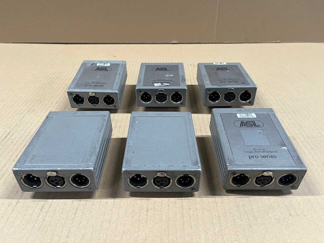 6 x asl ps19m intercom beltpack 1-channel - afbeelding 5 van  5