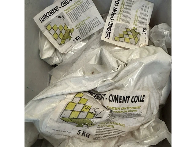 6 x bak mortel/cement/pleister - afbeelding 4 van  8