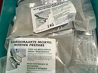 6 x bak mortel/cement/pleister - afbeelding 6 van  8
