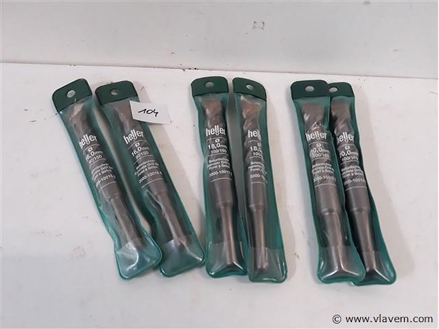 6 x betonboor heller - afbeelding 1 van  2