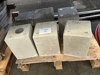 6 x betonpoer