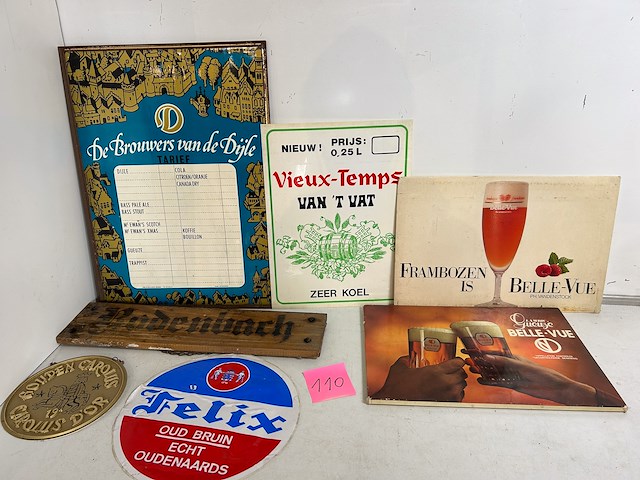 6 x bierreclame - afbeelding 1 van  4