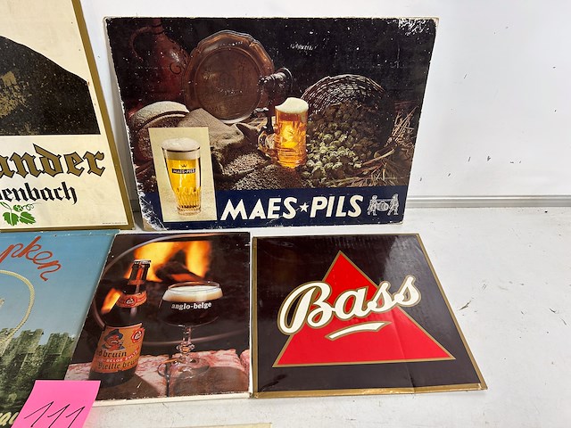 6 x bierreclame - afbeelding 3 van  4