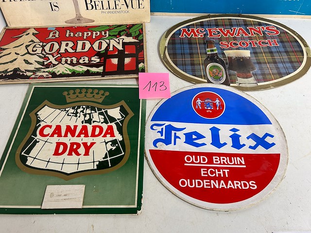 6 x bierreclame - afbeelding 3 van  4
