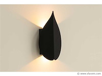 6 x bladvorm led wandlamp – 6w – 3500k neutraal wit – sw-239 - afbeelding 1 van  3