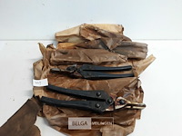 6 x blik of plaat – schaar - afbeelding 1 van  3