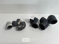 6 x bocht drukleiding 2 assorti - afbeelding 1 van  3