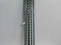 6 x borstelsteel 120 cm geplastificeerd - afbeelding 2 van  3