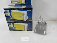 6 x brievenhouder inox - afbeelding 3 van  3