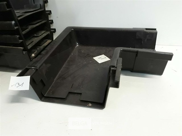 6 x buitenhoek 140mm bruin pvc regenafvoer - afbeelding 3 van  3