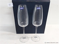 6 x champagneglas - afbeelding 2 van  2
