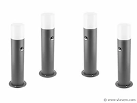 6 x cortona 40 sensor buiten lamp zwart - afbeelding 2 van  8