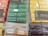 6 x crepe papier 12 rolletjes 10cm x3m mix kleuren - afbeelding 3 van  3