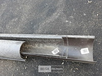 6 x dakgoot pvc bruin 4m 125mm - afbeelding 3 van  3