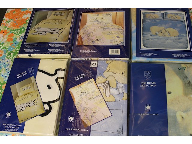 6 x dekbedovertrek assortie - afbeelding 1 van  1