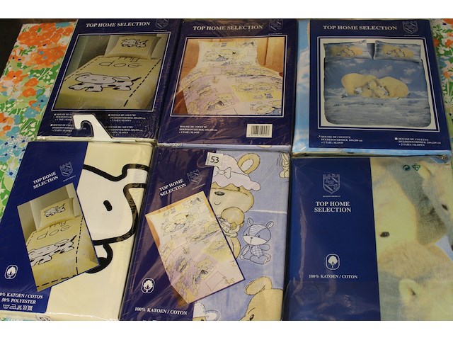 6 x dekbedovertrek assortie - afbeelding 1 van  1