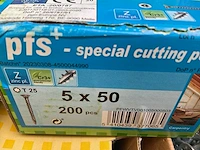 6 x dozen universele schroeven; hardhout schroeven - afbeelding 6 van  6