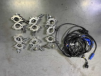 6 x elation led cuepix panel (25xrgb cob) - afbeelding 6 van  16