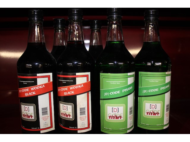 6 x fles likeur - afbeelding 1 van  1