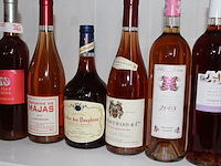 6 x fles wijn rood assortie