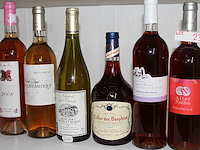 6 x fles wijn wit en rosé - afbeelding 1 van  1