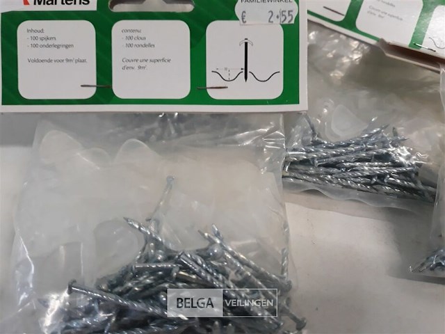 6 x golfplaat bevestiging 100 stuks - afbeelding 3 van  3