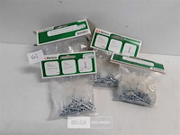 6 x golfplaat bevestiging 100 stuks - afbeelding 2 van  3