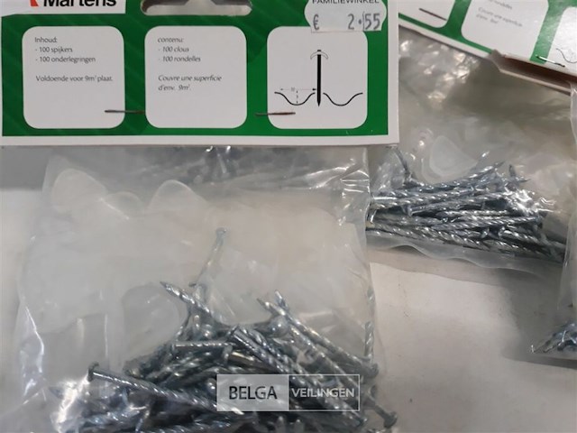 6 x golfplaat bevestiging 100 stuks - afbeelding 3 van  3