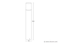 6 x gt lumen 50 sensor grond lampen - afbeelding 2 van  8