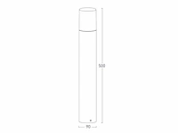 6 x gt lumen gold 50 sensor buiten lampen - afbeelding 5 van  8