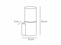 6 x gt lumen gold sensor wand lampen - afbeelding 3 van  7