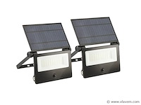 6 x gt lumino solar breedstraler + pir - afbeelding 2 van  7