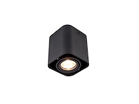 6 x gu10 design opbouwspot armatuur 10cm zwart kantelbaar - afbeelding 1 van  9