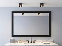 6 x gu10 design opbouwspot armatuur 10cm zwart kantelbaar - afbeelding 6 van  9
