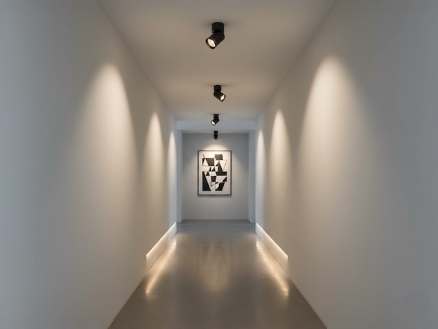 6 x gu10 opbouwspot armatuur cilinder zand zwart draaibaar - afbeelding 3 van  7