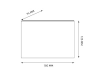 6 x gu10 opbouwspot armatuur dual fittingen wit kantelbaar - afbeelding 6 van  6