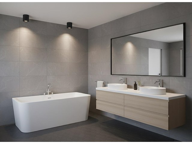 6 x gu10 waterdicht opbouwspot armatuur zwart 9,5cm - afbeelding 2 van  7