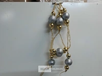 6 x guirlande pvc goud zilver - afbeelding 3 van  3
