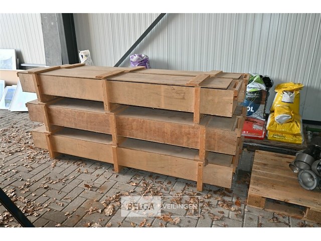 6 x houten kist met deksel - afbeelding 2 van  4