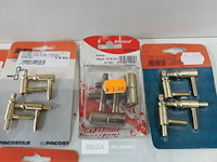 6 x inbouw paumellen 2 stuks 3 assorti - afbeelding 3 van  3