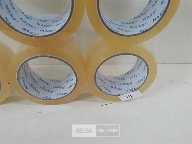 6 x inpakkleefband transparant 66m x 48 m - afbeelding 3 van  3