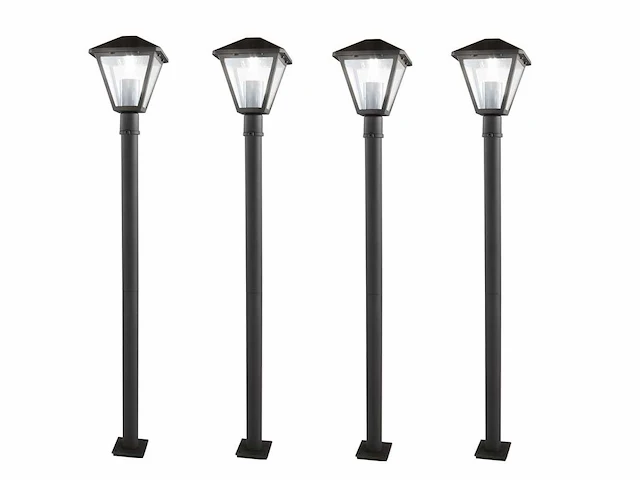 6 x intec prisma 100 tuinlantaarns antraciet - afbeelding 5 van  6