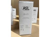 6 x intercom asl hs-1/d headset single ear w/dynamic mic - afbeelding 3 van  3