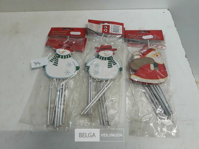 6 x kerstgong 2 assorti - afbeelding 2 van  3